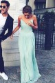Long Spaghetti Straps Mint Chiffon Prom Dresses Party Evening Gowns 3020416 Long Spaghetti Straps Mint Chiffon Prom Dresses Party Evening Gowns 3020416