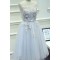 Illusion Neckline Unique Beaded Lace Tulle Prom Dresses Party Evening Gowns 3020423