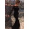 Long Black Off-the-Shoulder Lace Mermaid Prom Dresses Party Evening Gowns 3020426