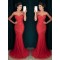 Mermaid Long Red Sparkly Prom Dresses Party Evening Gowns 3020449