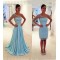 A-Line Beaded One Sleeve Prom Dresses Party Evening Gowns 3020458