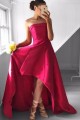 High Low Strapless Prom Dresses Party Evening Gowns 3020471
