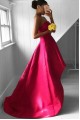 High Low Strapless Prom Dresses Party Evening Gowns 3020471