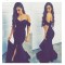 Mermaid Off-the-Shoulder Long Prom Dresses Party Evening Gowns 3020501