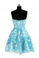 Short Blue Lace Appliques Homecoming Cocktail Prom Dresses 3020528 Short Blue Lace Appliques Homecoming Cocktail Prom Dresses 3020528