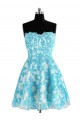 Short Blue Lace Appliques Homecoming Cocktail Prom Dresses 3020528 Short Blue Lace Appliques Homecoming Cocktail Prom Dresses 3020528
