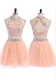 Beaded Lace Tulle Homecoming Cocktail Prom Dresses Party Evening Gowns 3020543
