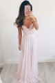 Long Chiffon Lace Prom Party Dresses 3020560