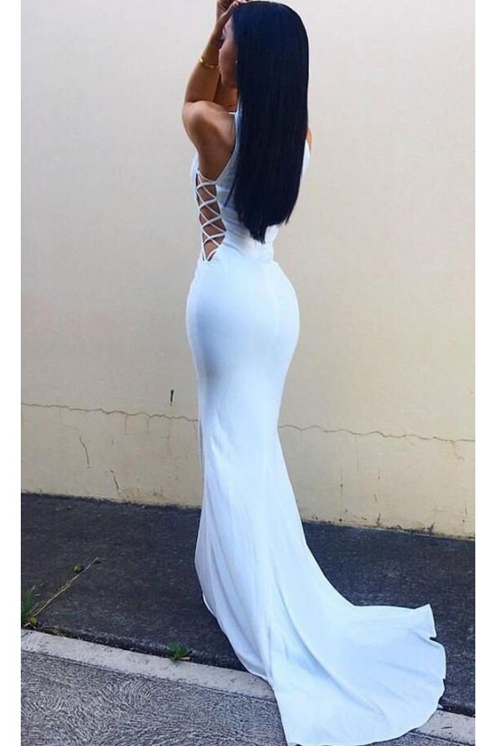 Sexy Mermaid Long Prom Evening Dresses 3020593