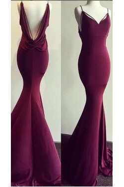 Sexy Mermaid Long Prom Evening Party Dresses 3020623