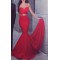 Long Red Mermaid Sweetheart Prom Evening Party Dresses 3020630