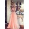 A-Line Beaded Lace Appliques Long Prom Evening Party Dresses 3020641