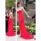 Long Red Beaded Prom Evening Party Dresses 3020667