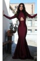 Mermaid Long Sleeves Prom Evening Party Dresses 3020670