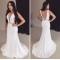 Long White Mermaid Beaded Prom Evening Party Dresses 3020682