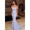 Mermaid Off-the-Shoulder Lace Long Prom Evening Party Dresses 3020690
