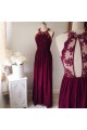 Lace and Chiffon Long Prom Evening Party Dresses 3020711