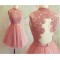 Short Lace Tulle Prom Homecoming Graduation Party Dresses 3020721