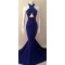 Mermaid Long Blue Sexy Prom Formal Evening Party Dresses 3020798