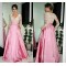 A-Line Long Sleeves V-Neck Prom Formal Evening Party Dresses 3020802