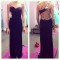 Sheath One-Shoulder Beaded Long Prom Formal Evening Party Dresses 3020806