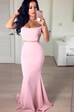 Mermaid Two Pieces Prom Formal Evening Party Dresses 3020813