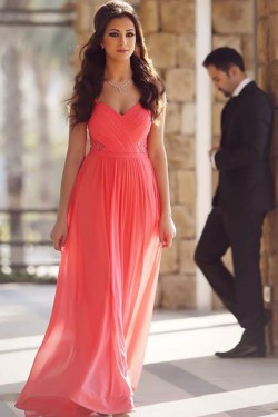 Elegant Lace and Chiffon Long Prom Formal Evening Party Dresses 3020829