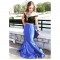Mermaid Off-the-Shoulder Two Pieces Prom Formal Evening Party Dresses 3020837