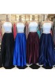 Two Pieces Red White Lace Prom Formal Evening Party Dresses 3020841