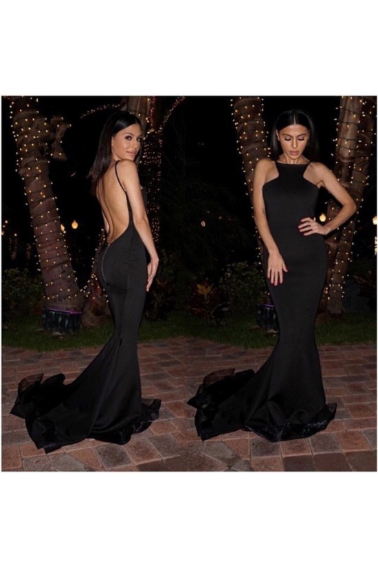 Mermaid Backless Long Black Prom Formal Evening Party Dresses 3020863 Mermaid Backless Long Black Prom Formal Evening Party Dresses 3020863