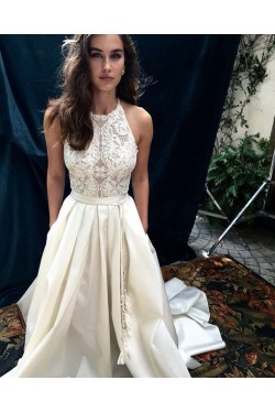 Elegant Long Lace Prom Formal Evening Party Dresses 3020871