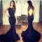 Mermaid Long Blue Prom Formal Evening Party Dresses 3020882