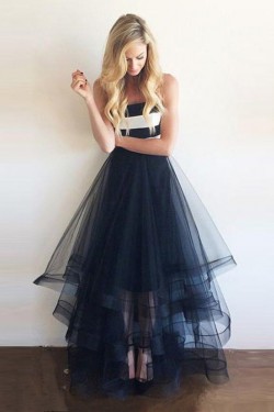 Long Strapless Prom Formal Evening Party Dresses 3020891
