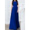 Long Blue Sleeveless Prom Formal Evening Party Dresses 3020897