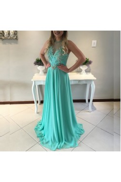 Long Chiffon Prom Formal Evening Party Dresses 3020936