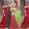 Long Red Off-the-Shoulder Chiffon Prom Formal Evening Party Dresses 3020940