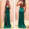 Long Green Prom Formal Evening Party Dresses 3020944
