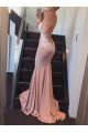 Mermaid V-Neck Backless Lace Prom Formal Evening Party Dresses 3020961