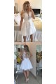 Beaded Lace Short White Prom Homecoming Cocktail Graduation Dresses 3020964 Beaded Lace Short White Prom Homecoming Cocktail Graduation Dresses 3020964