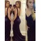 Mermaid V-Neck Long Prom Formal Evening Party Dresses 3020998