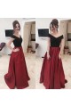 A-Line Long Prom Dresses Off-the-Shoulder Evening Gowns 601006 A-Line Long Prom Dresses Off-the-Shoulder Evening Gowns 601006