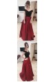 A-Line Long Prom Dresses Off-the-Shoulder Evening Gowns 601006 A-Line Long Prom Dresses Off-the-Shoulder Evening Gowns 601006