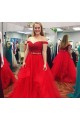 Inexpensive Two Pieces Prom Dresses Long Red Lace Prom Dresses Evening Gowns 601012 Inexpensive Two Pieces Prom Dresses Long Red Lace Prom Dresses Evening Gowns 601012