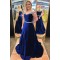 Amazing A-Line Beaded Long Prom Dresses Off-the-Shoulder Evening Gowns 601014