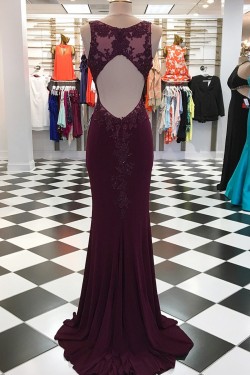 Mermaid Beaded Lace Appliques Long Prom Dresses Formal Evening Dresses 601047