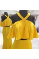 Mermaid Two Pieces Long Yellow Prom Dresses Formal Evening Dresses 601048 Mermaid Two Pieces Long Yellow Prom Dresses Formal Evening Dresses 601048