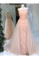 Long Pink Lace Tulle Prom Dresses Formal Evening Dresses 601049 Long Pink Lace Tulle Prom Dresses Formal Evening Dresses 601049