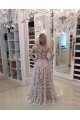 A-Line Long Sleeves Lace Long Prom Dresses Formal Evening Dresses 601057 A-Line Long Sleeves Lace Long Prom Dresses Formal Evening Dresses 601057