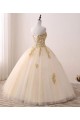 Ball Gown Sweetheart Gold Lace Appliques Long Prom Dresses Formal Evening Dresses 601059 Ball Gown Sweetheart Gold Lace Appliques Long Prom Dresses Formal Evening Dresses 601059