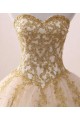 Ball Gown Sweetheart Gold Lace Appliques Long Prom Dresses Formal Evening Dresses 601059 Ball Gown Sweetheart Gold Lace Appliques Long Prom Dresses Formal Evening Dresses 601059